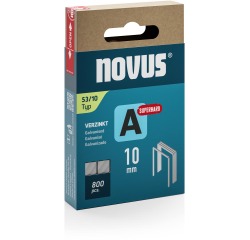 Novus agrafes A 53/10 Super Hard, boîte de 800 agrafes
