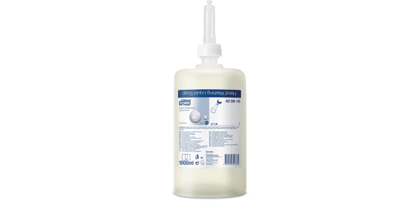 Tork Premium savon liquide non-parfumé pour les mains, système S1, recharge de 1 litre
