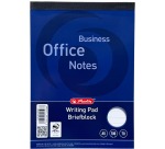 Herlitz bloc-notes, ft A5, 70 g/m², 100 feuilles, ligné