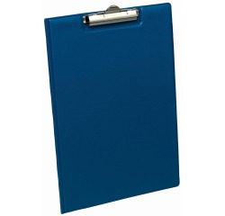 Klembordmap Bantex met klem en penlus donkerblauw