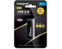 Integral USB-Stick 3.0, 16 GB, schwarz