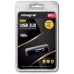 Integral clé USB 3.0, 64 Go, noir