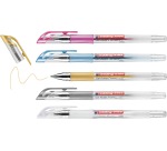 Edding Gel-Tintenroller 2185, Etui mit 5 Stück in verschiedenen Farben