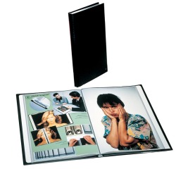 Album de présentation Rillstab A4 12 can 120 pochettes noir