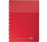 Atoma Mein kreatives Atoma Notizbuch, Format A4, 2 Hüllen, 144 Seiten, kariert, verschiedene Farben