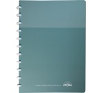 Atoma Mein kreatives Atoma Notizbuch, Format A4, 2 Hüllen, 144 Seiten, kariert, verschiedene Farben