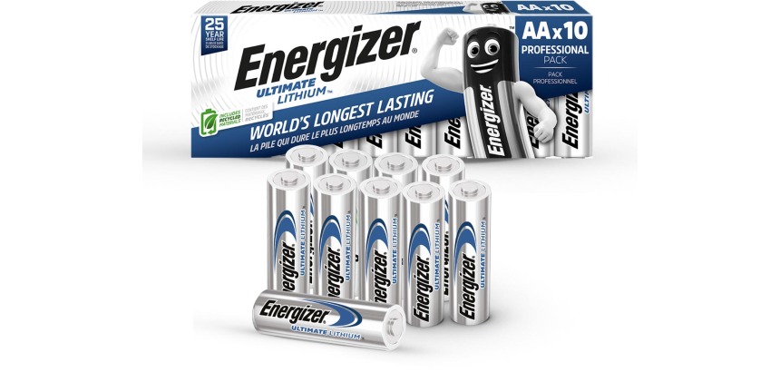 Batterij Energizer Ultimate Lithium 10x AA