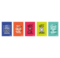 Atoma Writings cahier, ft A4, 144 pages, ligné