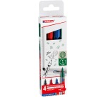 Edding whiteboard marker E-361, assorted colors, pack of 4 pieces