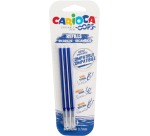 Carioca Oops navulling, medium, blauw, blister van 3 stuks
