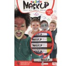 Feutre Carioca Make-up fête set 6 couleurs