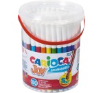Carioca feutre de coloriage Joy, 100 feutres dans un pot plastique