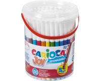 Carioca feutre de coloriage Joy, 100 feutres dans un pot plastique
