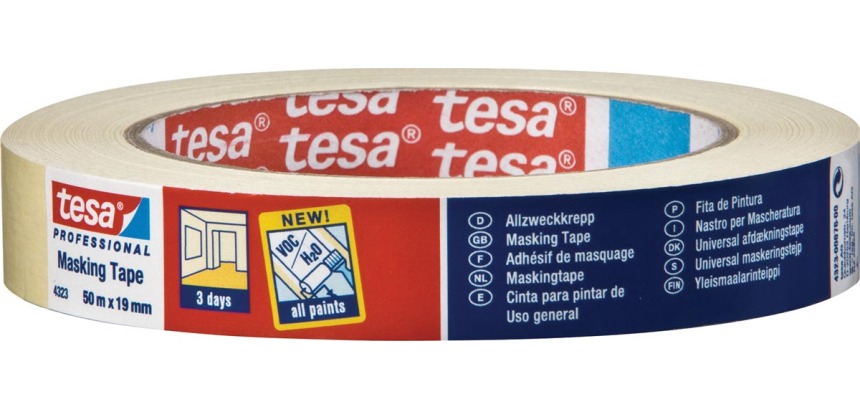 Tesa afdekplakband, ft 25 mm x 50 m