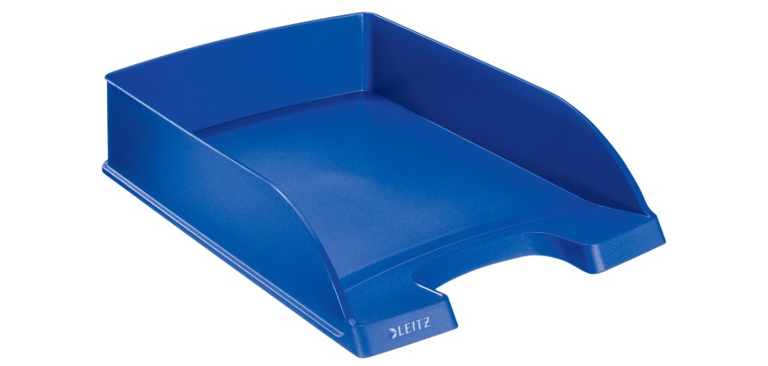 Leitz Plus 5227 Standard Letter Tray, Blue