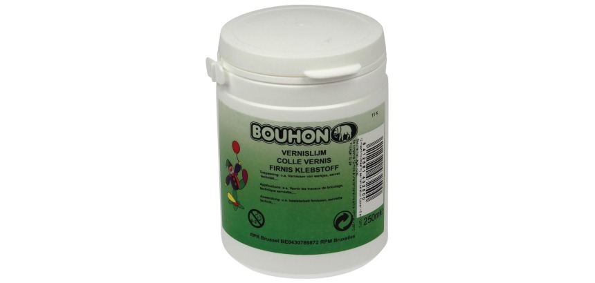 Bouhon vernislijm flacon van 250 ml