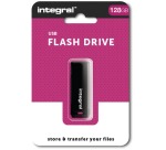 Integral USB Flash Drive 2.0, 128 GB, black