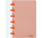 Atoma Terra cahier, ft A6, 120 pages, quadrillé 5 mm