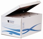 Bankers Box basic, flip top maxi inclusive 6 transfer archive box, A4 size, 8 cm spine