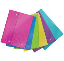 GB_Leitz WOW enveloppe projet A4, en PP, couleurs assorties