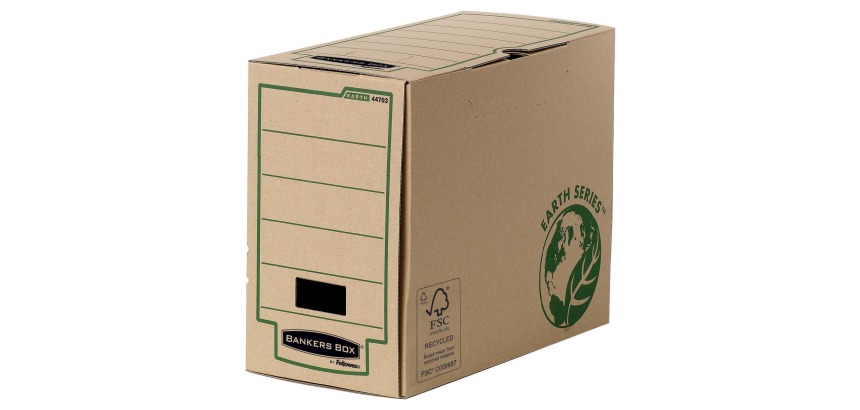 Bankers Box Earth Series, A4, Transfer-Archivbox, Rückenbreite 15 cm