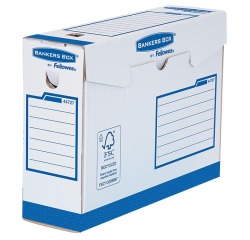 Bankers Box Basic boîte à archives Heavy Duty, ft A4+, dos de 10 cm