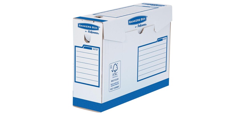 Bankers Box Basic archiefdoos Heavy Duty, ft A4+, rug van 10 cm