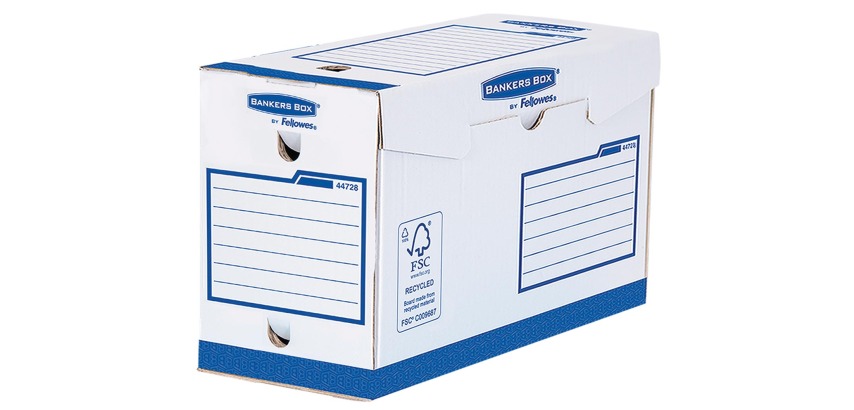 Bankers Box Basic storage box, A4+ Heavy Duty size, 15 cm spine