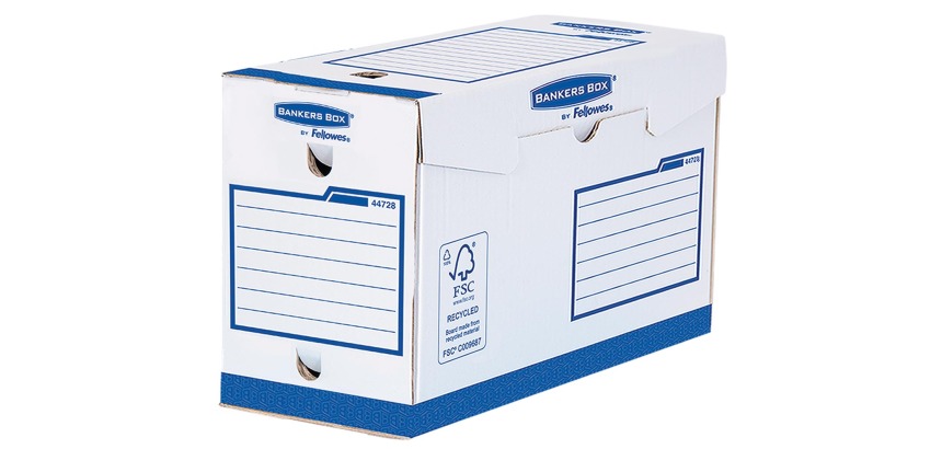 Bankers Box Basic storage box, A4+ Heavy Duty size, 15 cm spine
