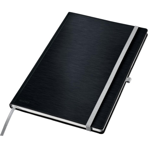 Leitz Style carnet de notes, ft A4, couverture dûre, ligné, noir