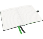 Cahier Leitz Complete A6 ligné 160 pages 100g noir