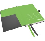 Cahier Leitz Complete A6 ligné 160 pages 100g noir
