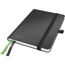 Leitz Complete carnet de notes, ft A6, couverture dûre, ligné, noir