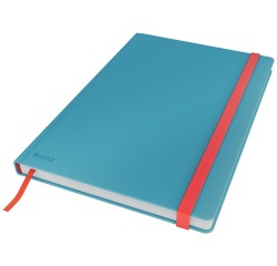 Cahier de notes Leitz Cosy B5 ligné 160 pages 100g bleu