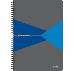 Leitz Office carnet de notes, ft A4, couverture en PP, ligné, bleu