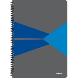 Leitz Office carnet de notes, ft A4, couverture en PP, ligné, bleu