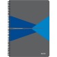 Leitz Office carnet de notes, ft A4, couverture en PP, ligné, bleu