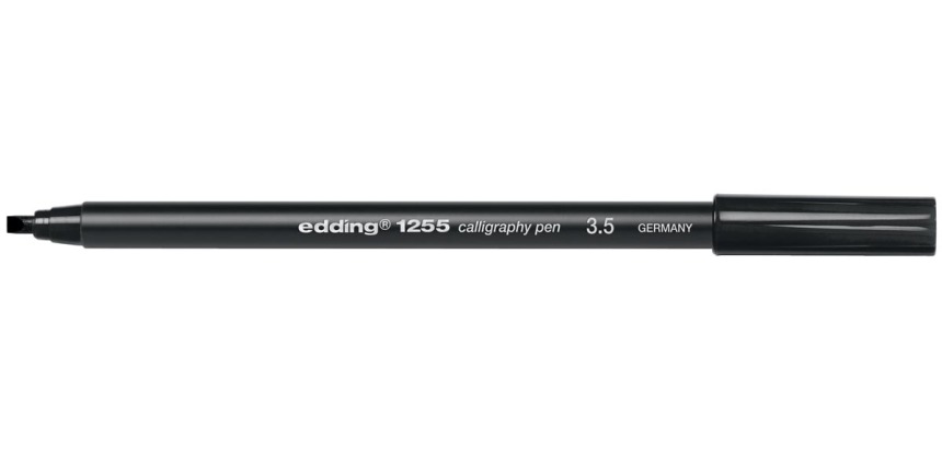 <em>Edding Kalligrafie-Filzstift 1255 3,5mm schwarz</em>
