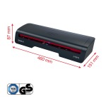 GBC machine à plastifier 240HS Home Office, pour ft A3