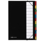 <div>Sorting file for A4 size, 12 compartments, black</div>