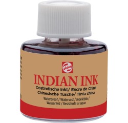 Talens Encre de Chine, bouteille de 11 ml, noir