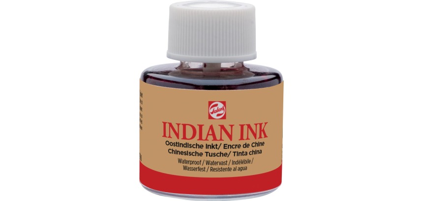 Talens India Ink, 11 ml bottle, black