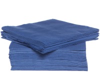 Cosy & Trendy serviette, 38 x 38 cm, bleu, 40 pièces