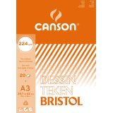 Canson tekenblok Bristol ft 29,7 x 42 cm (A3)