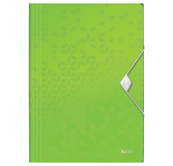 Leitz WOW chemise à élastiques et rabats, vert