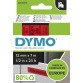 Dymo D1 ruban 12 mm, noir sur rouge