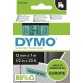 Dymo D1 ruban 12 mm, noir sur vert
