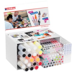Marqueurs acrylique edding e-5000, 5100, 5300, 5400 et cartes A6