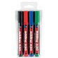 Edding Permanent marker e-330, etui van 4 stuks