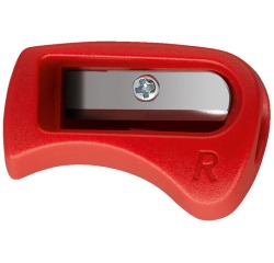 STABILO pencil sharpener Easy graph, for right-handers, red
